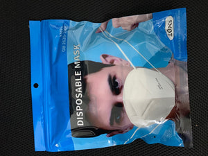10PCS KN95 5Layer Disposable Respirator Face Mask Protective Earloop Mouth Cover