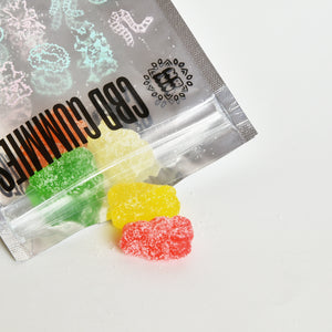 CBD Gummy 250mg, Sour Bear