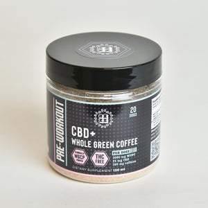 Pre-workout CBD + Green Coffee Powder