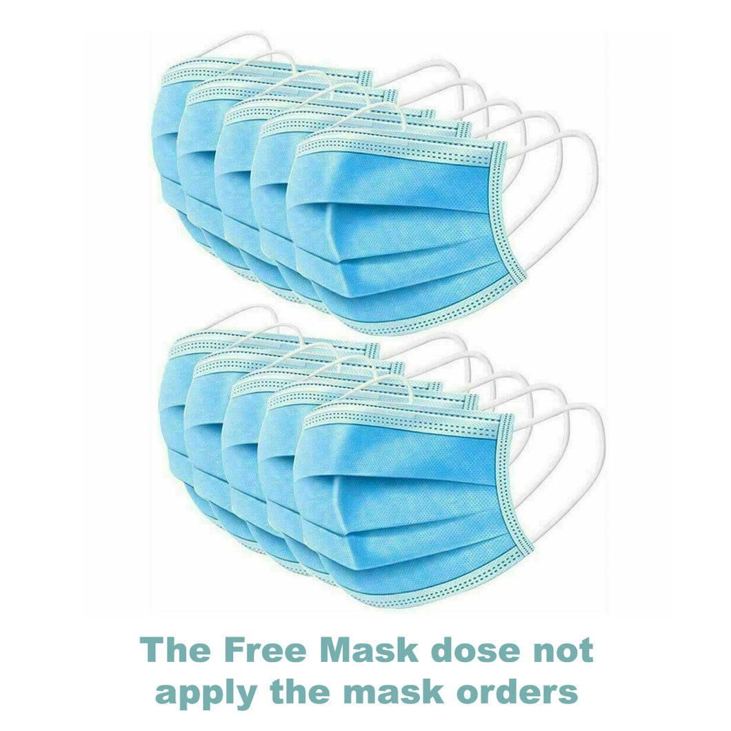 50 pcs per pack  Surgical face mask 3-Ply Disposable