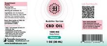 Load image into Gallery viewer, Natural Flavor CBD Oil 30ML 1000MG